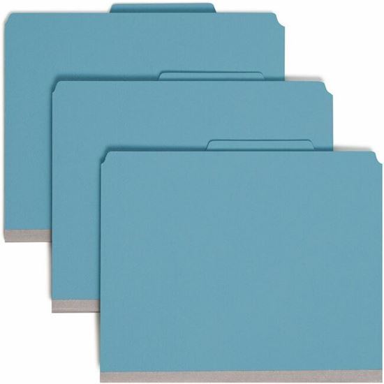 Smead Premium Pressboard Classification Folders with SafeSHIELD&reg; Coated Fastener Technology1