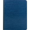 Prong Fastener Premium Pressboard Report Cover, Two-Piece Prong Fastener, 3" Capacity, 8.5 x 11, Dark Blue/Dark Blue1