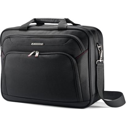 Xenon 3 Toploader Briefcase, 16.5" x 4.75" x 12.75", Polyester, Black1