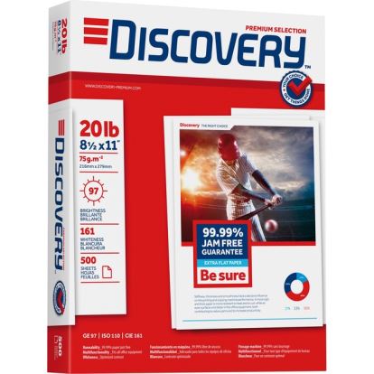 Discovery Premium Selection 3-Hole Punched Laser, Inkjet Copy & Multipurpose Paper - Ultra White1
