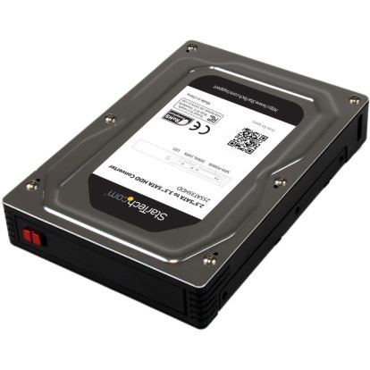 StarTech.com 2.5" to 3.5" SATA Aluminum Hard Drive Adapter Enclosure with SSD / HDD Height up to 12.5mm1