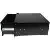 StarTech.com 4U Black Steel Storage Drawer for 19in Racks and Cabinets - 4U Black Sliding Rack Storage Drawer3