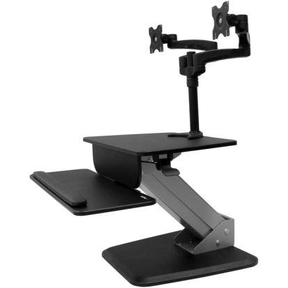 StarTech.com Dual Monitor Sit-to-stand Workstation - One-Touch Height Adjustment1