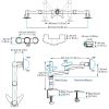 StarTech.com Dual Monitor Sit Stand Desk Converter - 35" Wide - Height Adjustable Standing Desk Solution -Dual Arms for up to 24" Monitors3