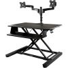 StarTech.com Dual Monitor Sit Stand Desk Converter - 35" Wide - Height Adjustable Standing Desk Solution -Dual Arms for up to 24" Monitors7