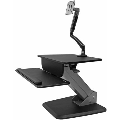 StarTech.com Sit-to-Stand Workstation with Full-Motion Articulating Monitor Arm - One-Touch Height Adjustment1