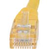 StarTech.com 1ft CAT6 Ethernet Cable - Yellow Molded Gigabit - 100W PoE UTP 650MHz - Category 6 Patch Cord UL Certified Wiring/TIA2