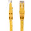 StarTech.com 1ft CAT6 Ethernet Cable - Yellow Molded Gigabit - 100W PoE UTP 650MHz - Category 6 Patch Cord UL Certified Wiring/TIA3