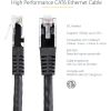 StarTech.com 25ft CAT6 Ethernet Cable - Black Molded Gigabit - 100W PoE UTP 650MHz - Category 6 Patch Cord UL Certified Wiring/TIA3