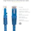 StarTech.com 3ft CAT6 Ethernet Cable - Blue Molded Gigabit - 100W PoE UTP 650MHz - Category 6 Patch Cord UL Certified Wiring/TIA3