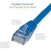 StarTech.com 3ft CAT6 Ethernet Cable - Blue Molded Gigabit - 100W PoE UTP 650MHz - Category 6 Patch Cord UL Certified Wiring/TIA4