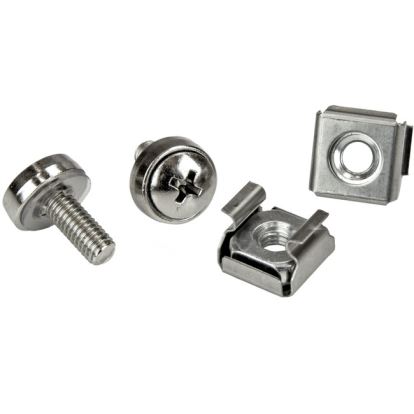 StarTech.com 100 Pkg M5 Mounting Screws and Cage Nuts for Server Rack Cabinet1