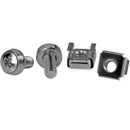 StarTech.com 50 Pkg M6 Mounting Screws and Cage Nuts1