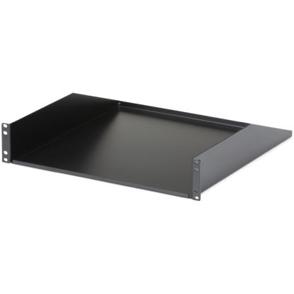 StarTech.com 2U Rack Mount Cantilever Shelf - Heavy Duty Fixed Server Rack Cabinet Shelf - 125lbs / 56kg1