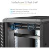 StarTech.com 2U Rack Mount Cantilever Shelf - Heavy Duty Fixed Server Rack Cabinet Shelf - 125lbs / 56kg6