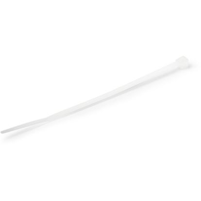 StarTech.com 4"(10cm) Cable Ties, 7/8"(22mm) Dia, 18lb(8kg) Tensile Strength, Nylon Self Locking Zip Ties, UL Listed, 1000 Pack, White1