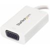 StarTech.com USB C to VGA Adapter with 60W Power Delivery Pass-Through - 1080p USB Type-C to VGA Video Converter w/ Charging - White3