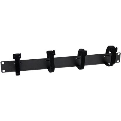 StarTech.com Cable Management Panel with Hook and Loop Strips for Server Racks - 1U1