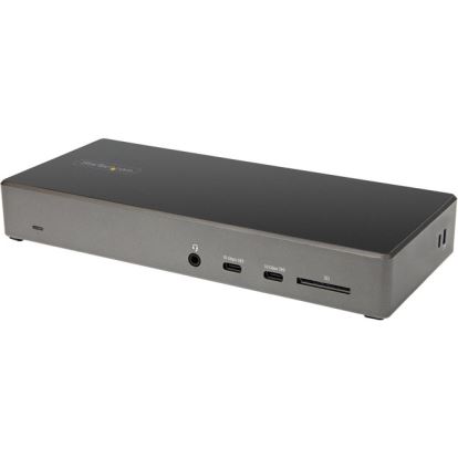 StarTech.com USB C Dock, Triple 4K Monitor USB-C Docking Station with DP 1.4 & DSC, 2x DisplayPort & 1x HDMI, 100W PD, 6x USB (2x 10Gbps)1