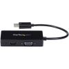 StarTech.com Travel A/V adapter: 3-in-1 DisplayPort to VGA DVI or HDMI converter6