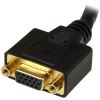 StarTech.com 8in Wyse DVI Splitter Cable - DVI-I to DVI-D and VGA - M/F4