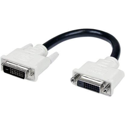 StarTech.com 6in DVI-D Dual Link Digital Port Saver Extension Cable M/F1