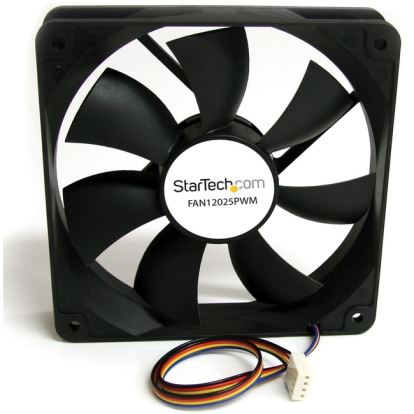 Star Tech.com 120x25mm Computer Case Fan with PWM - Pulse Width Modulation Connector1
