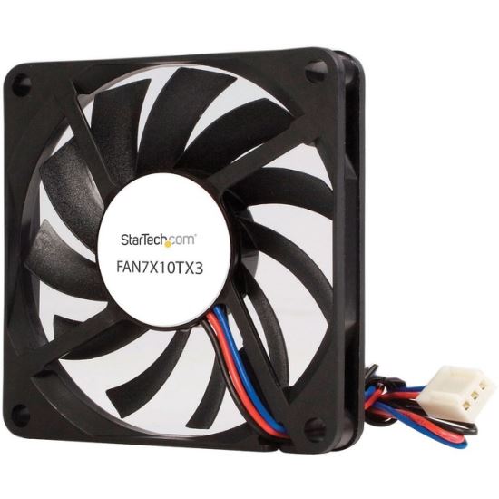 StarTech.com TX3 Dual Ball Bearing Replacement Fan - CPU Cooler fan - 70 mm - black1