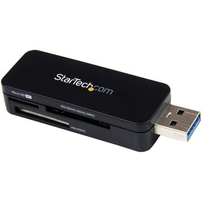 Star Tech.com USB 3.0 External Flash Multi Media Memory Card Reader - SDHC MicroSD1
