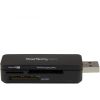 Star Tech.com USB 3.0 External Flash Multi Media Memory Card Reader - SDHC MicroSD2