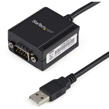 StarTech.com 1 Port FTDI USB to Serial RS232 Adapter Cable with COM Retention1