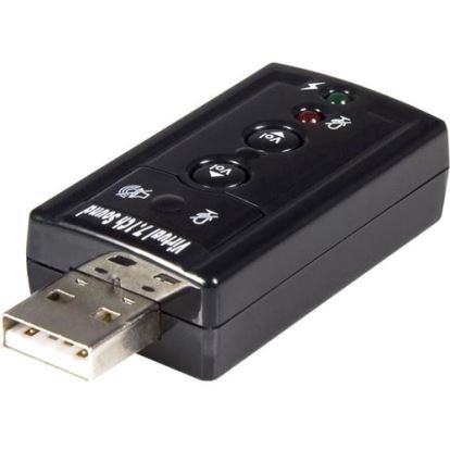 StarTech.com USB audio adapter - virtual 7.1 - external sound card - stereo audio1