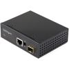 StarTech.com Industrial Fiber to Ethernet Media Converter - 1Gbps SFP to RJ45/CAT6 - SM/MM Fiber to Copper Gigabit Network IP-30 12V Input1