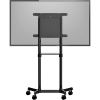 StarTech.com Mobile TV Cart, Portable Rolling TV Stand, 37-70 inch VESA Display Mount (154lb/70kg), Shelf & Storage, Rotate/Tilt Display6