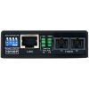 StarTech.com 10/100 Multi Mode Fiber to Ethernet Media Converter SC 2km with PoE4