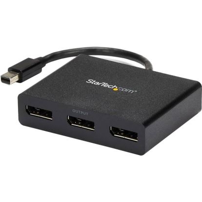 StarTech.com 3-Port Multi Monitor Adapter, Mini DisplayPort 1.2 to DP MST Hub, Video Splitter for Extended Desktop Mode, Windows Only1