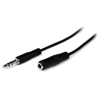 StarTech.com 1m Slim 3.5mm Stereo Extension Audio Cable - M/F1