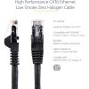 StarTech.com 35ft (10.7m) CAT6 Ethernet Cable, LSZH (Low Smoke Zero Halogen) 10GbE Snagless 100W PoE UTP RJ45 Black Network Patch Cord ETL5