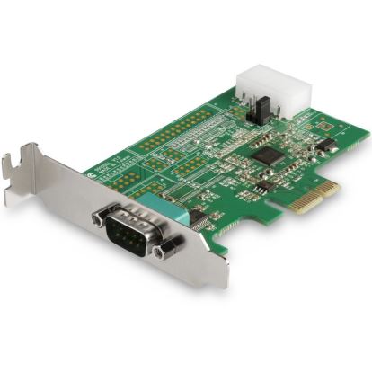 StarTech.com 1-port PCI Express RS232 Serial Adapter Card - PCIe Serial DB9 Controller Card 16950 UART - Low Profile - Windows/Linux1