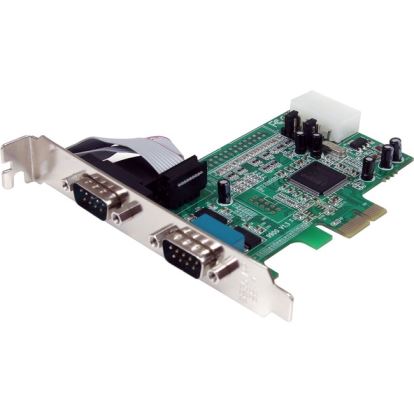 StarTech.com 2 Port PCIe Serial Adapter Card with 165501