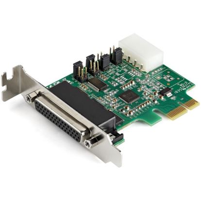 StarTech.com 4-port PCI Express RS232 Serial Adapter Card - PCIe Serial DB9 Controller Card 16950 UART - Low Profile - Windows/Linux1