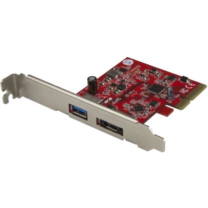 StarTech.com 2 Port USB 3.1 (10Gbps) + eSATA PCI Express Card - 1x USB-A + 1x eSATA - USB 3.1 PCIe Card & eSATA Card - USB 3.1 Expansion Card1