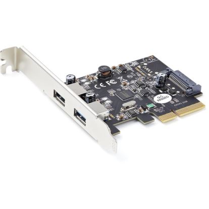 StarTech.com 2-Port USB PCIe Card 10Gbps/port - USB 3.1/3.2 Gen 2 Type-A PCI Express 3.0 x2 Host Controller Expansion Card - Windows/Linux1