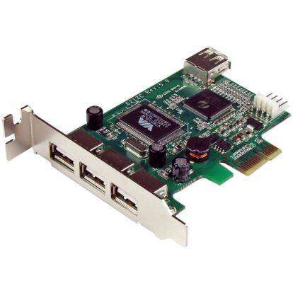 StarTech.com 4-port PCI Express LP USB Adapter Card1