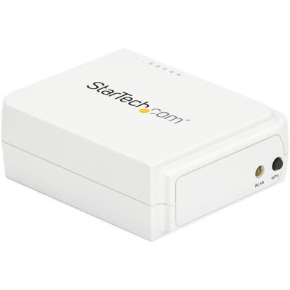 StarTech.com 1 Port USB Wireless N Network Print Server with 10/100 Mbps Ethernet Port - 802.11 b/g/n1