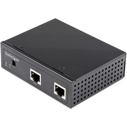 StarTech.com Industrial Gigabit PoE Splitter - 90W Power over Ethernet PoE++ Splitter - 12-48V DC Splitter 802.3bt Ultra PoE -40C to +75C1
