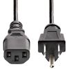 StarTech.com 15 ft Standard Computer Power Cord - NEMA5-15P to C134