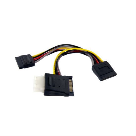 StarTech.com SATA to LP4 with 2x SATA Power Splitter Cable1