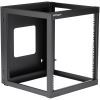 StarTech.com 12U 22in Depth Hinged Open Frame Wallmount Server Rack2