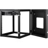 StarTech.com 12U 22in Depth Hinged Open Frame Wallmount Server Rack6